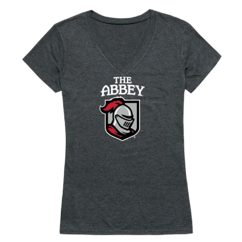 Belmont Abbey College Crusaders Womens Cinder T-Shirt Satin Fabric Silk Fabric Chiffon Fabric