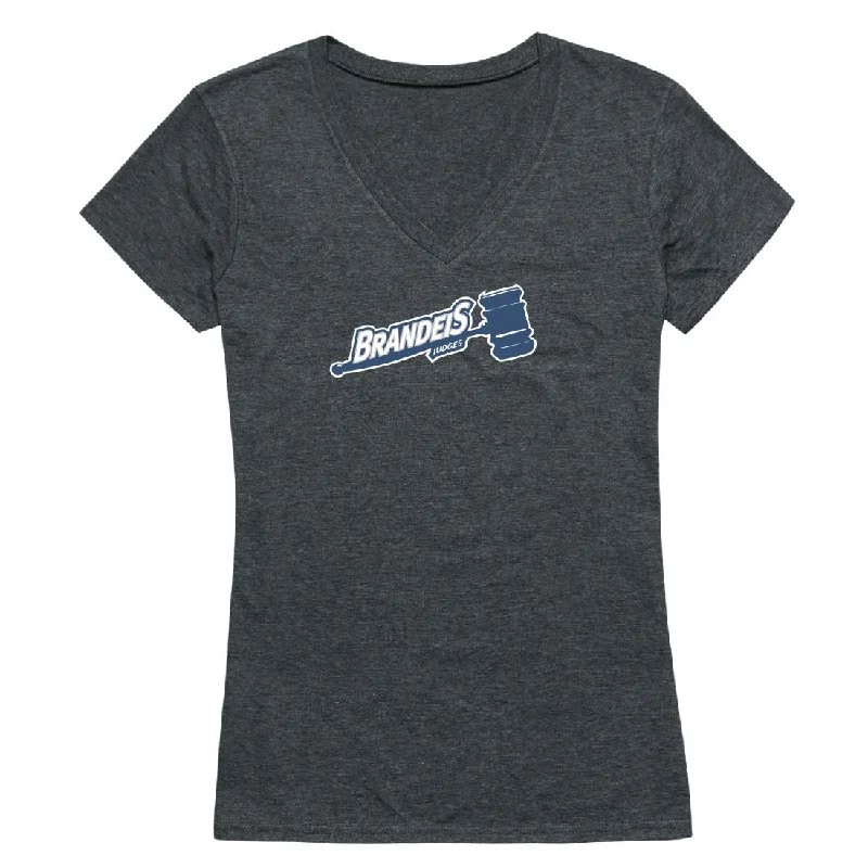 Brandeis University Judges Womens Cinder T-Shirt Front Pockets Side Pockets Patch Pockets