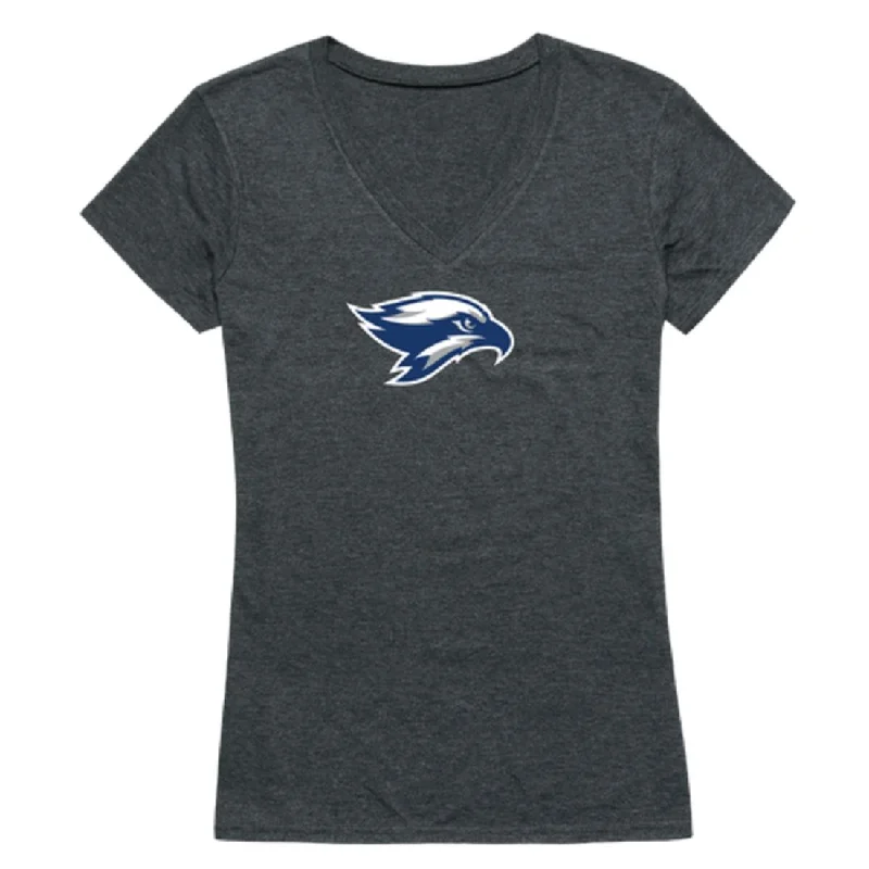 Broward College Seahawks Womens Cinder T-Shirt Silk Blend Satin Velvet