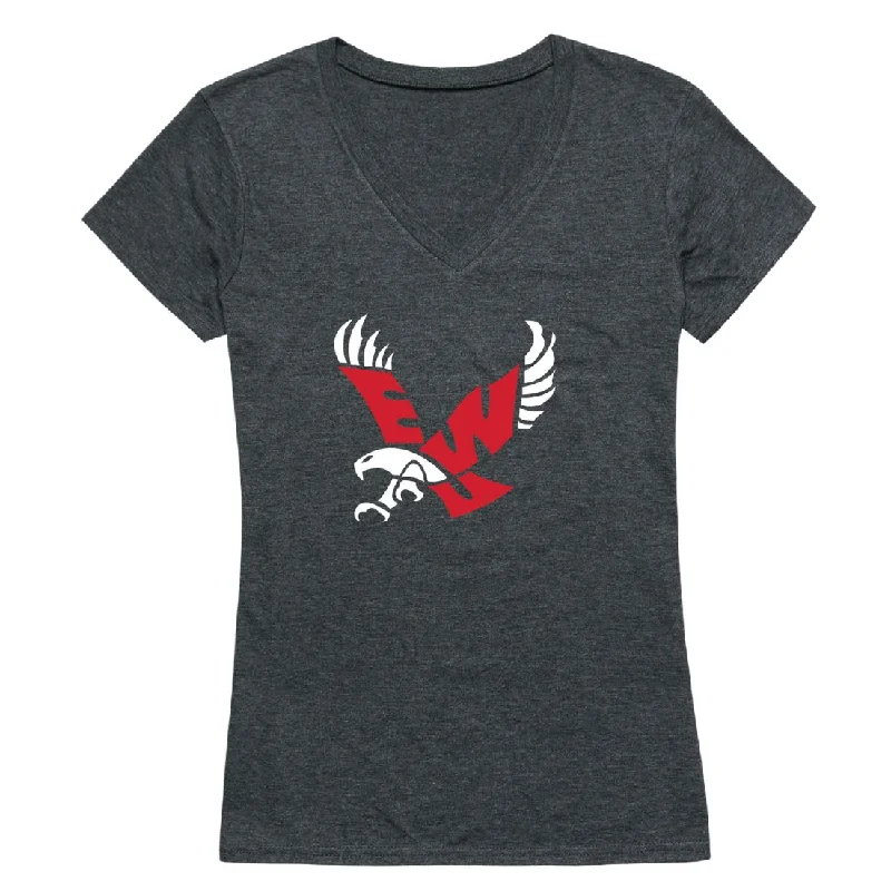 Eastern Washington Eagles Womens Cinder T-Shirt Modern Contemporary Chic