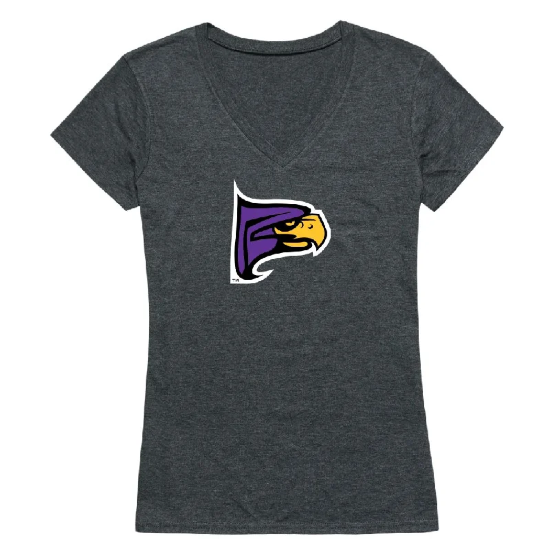 Hunter College Hawks Womens Cinder T-Shirt Anti-Pilling Machine Wash Handmade