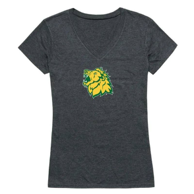 Missouri Southern State University Lions Womens Cinder T-Shirt Asymmetrical Pockets Print