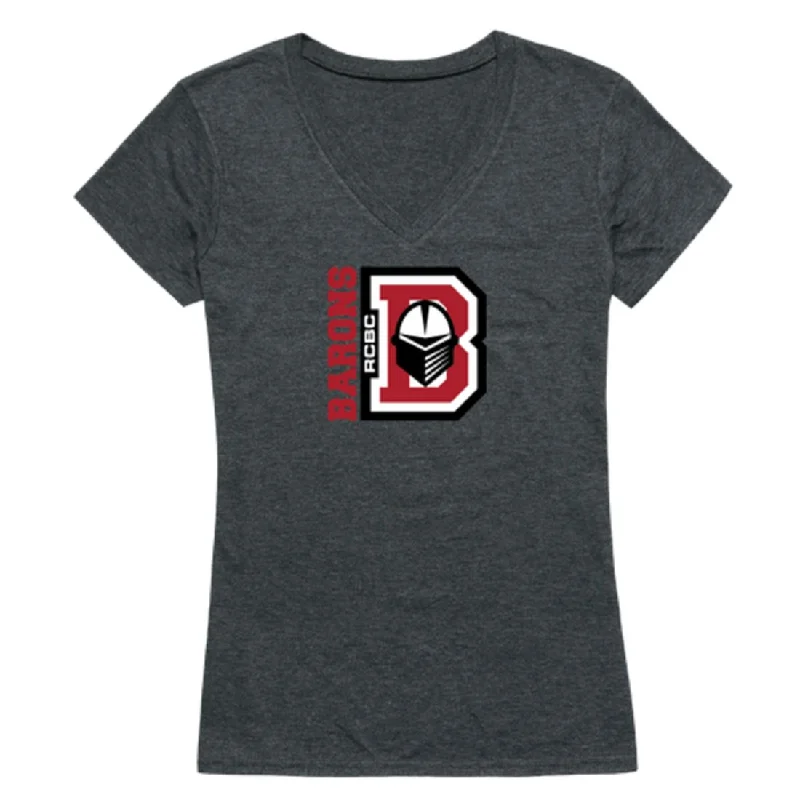 Rowan College at Burlington County Barons Womens Cinder T-Shirt Cashmere Blend Cotton Blend Poly Blend