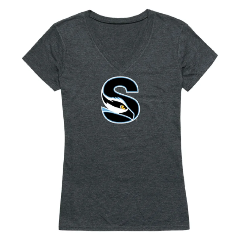 Stockton University Ospreyes Womens Cinder T-Shirt Chenille Blend Fleece Blend Nylon Blend