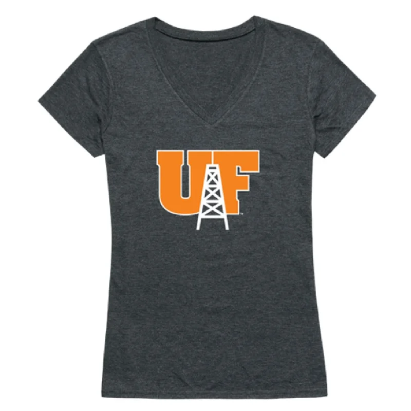 The University of Findlay Oilers Womens Cinder T-Shirt Mesh Canvas Denim