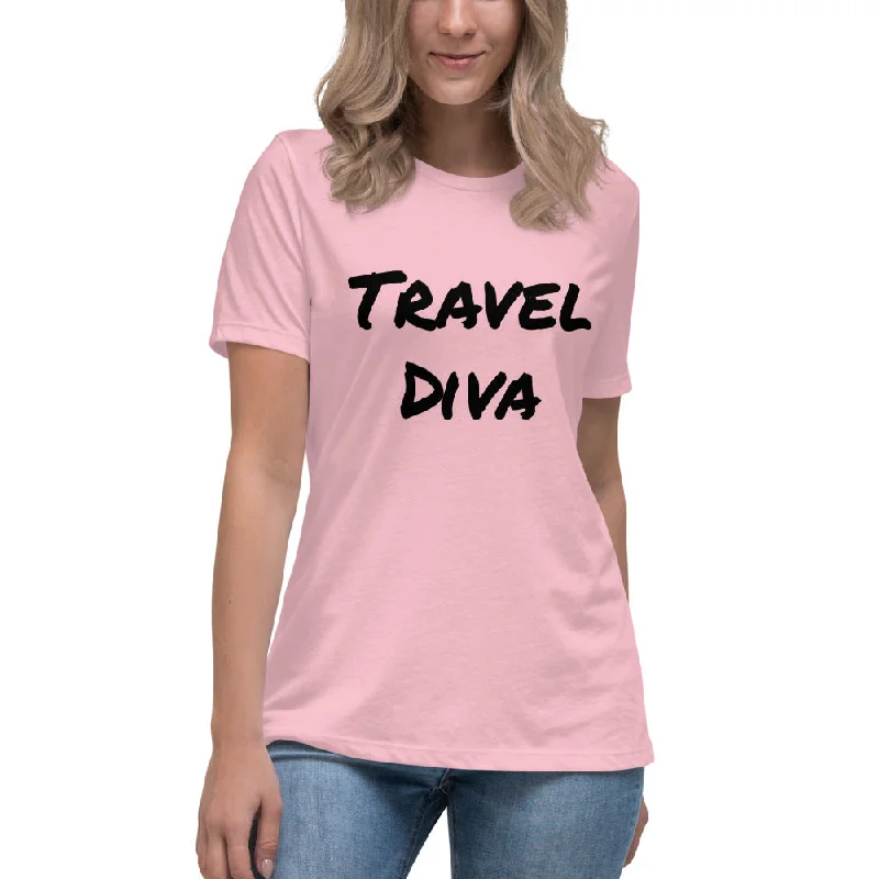 Travel Diva Women's Relaxed T-Shirt Elasticated Padded Insulated