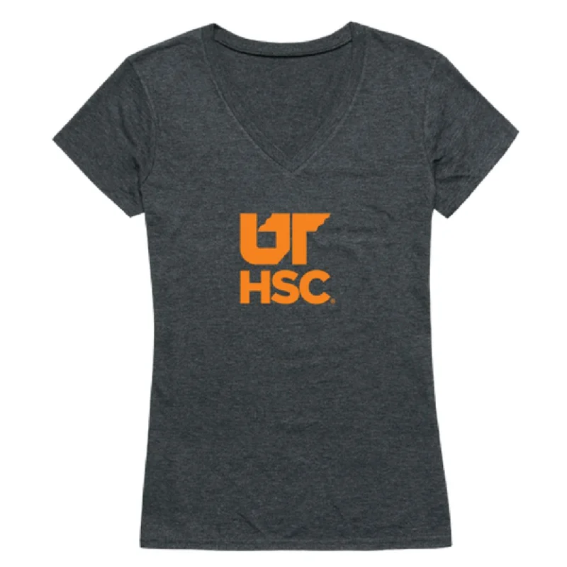 University of Tennessee Health Science Center Womens Cinder T-Shirt Iron Safe Non-Iron Wrinkle Free