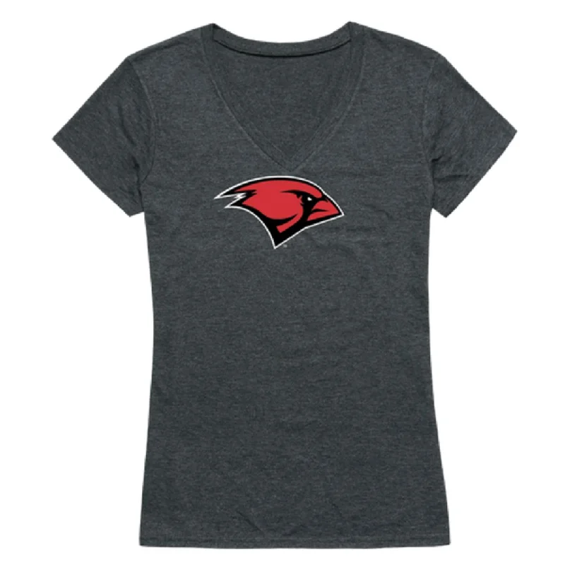 University of the Incarnate Word Cardinals Womens Cinder T-Shirt Chenille Blend Fleece Blend Nylon Blend