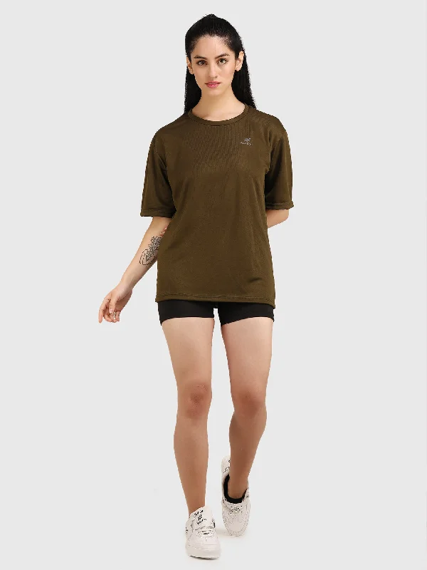 Women's Dry-FIT Long T-Shirts Terry Blend Velvet Blend Canvas Blend