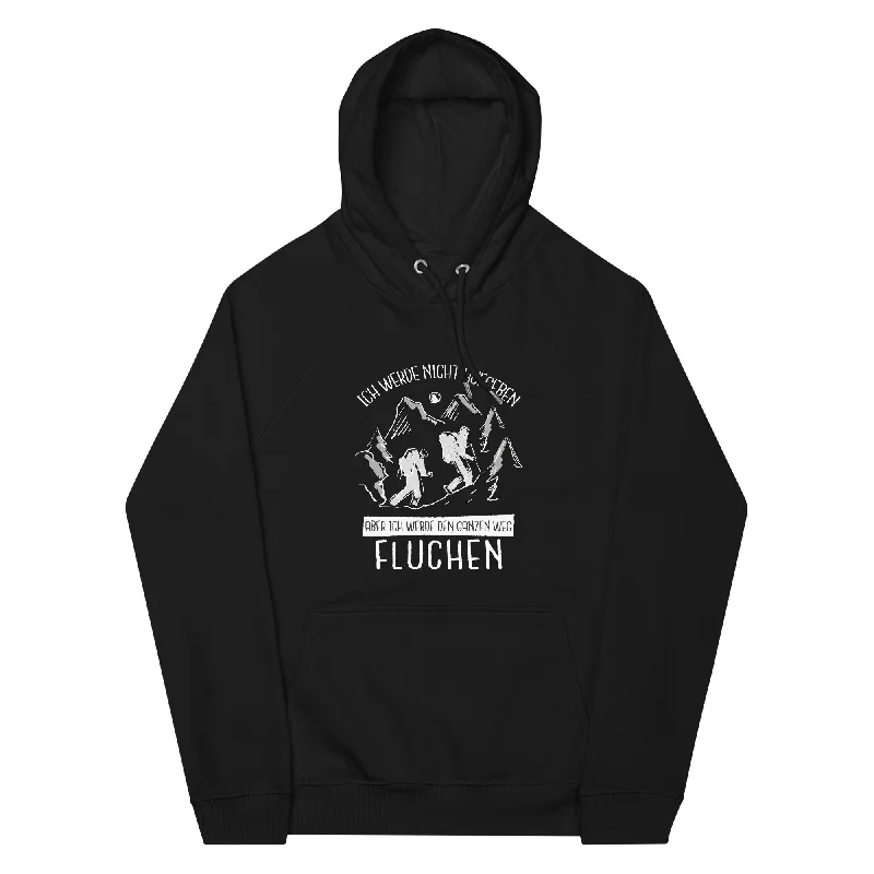 Ich werde nicht aufgeben - Unisex Premium Organic Hoodie Hoodie with Emblem Brand Identity