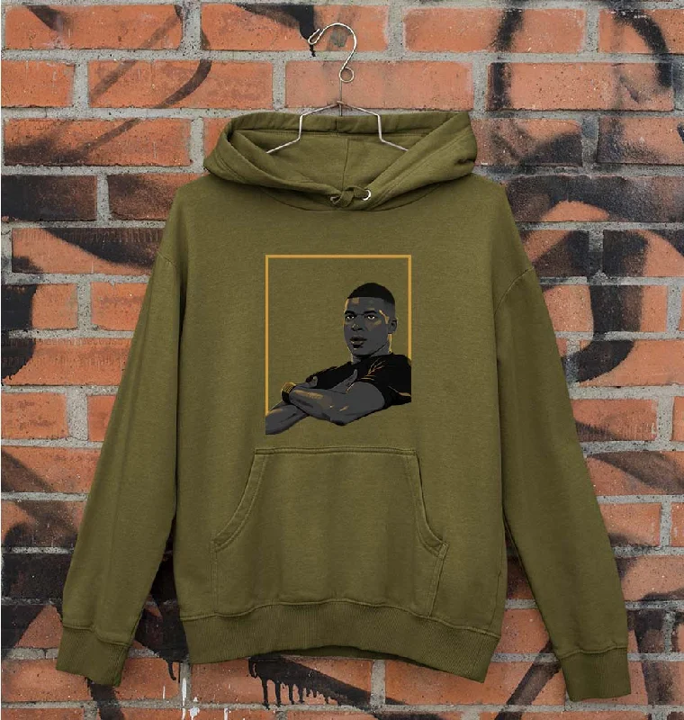 Kylian Mbappé Unisex Hoodie for Men/Women Hoodie with Illustration Artistic Creative