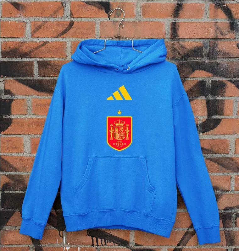 Spain Football Unisex Hoodie for Men/Women Hoodie with Cropped Fit Short Trendy