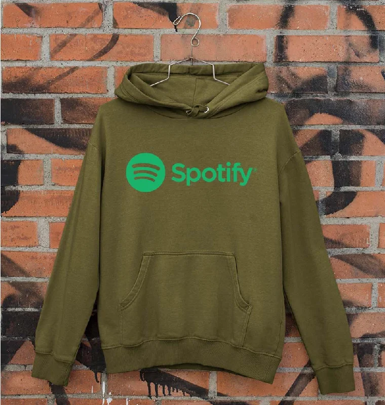 Spotify Unisex Hoodie for Men/Women Hoodie with Fur Luxurious Winter