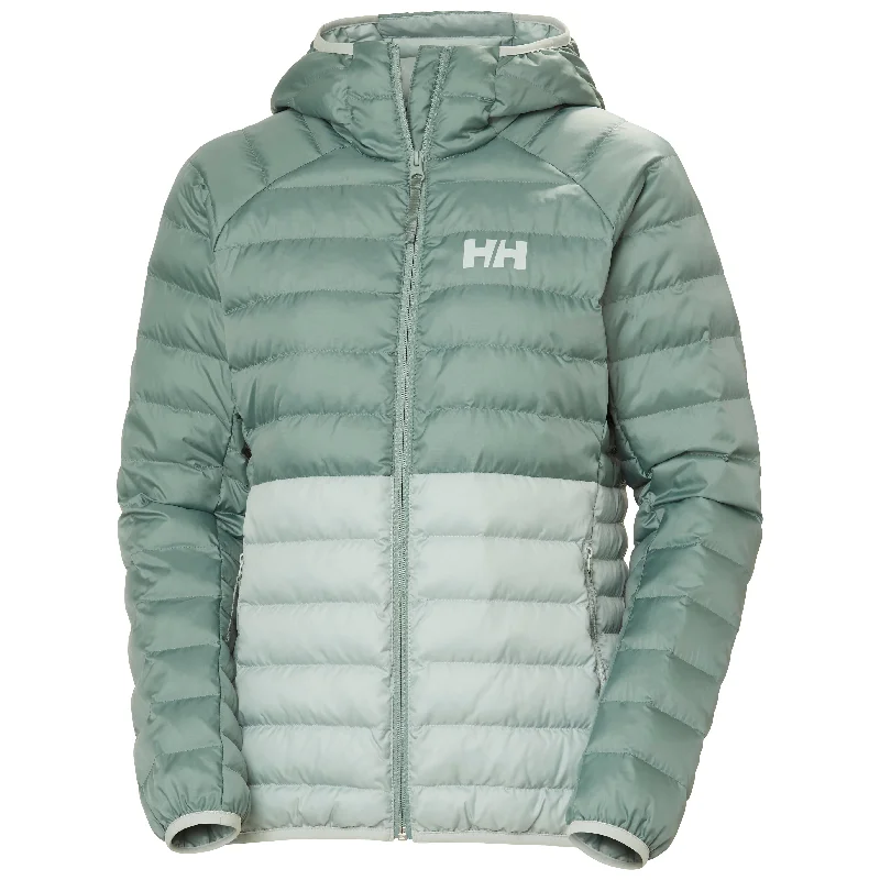 Helly Hansen Ladies Banff Hooded Insulator Jacket Knit Fabric Woven Fabric Fleece Fabric