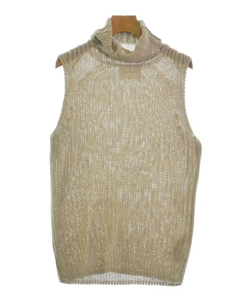 BEIGE, Sweaters Beaded Sweater Sequined Faux Fur