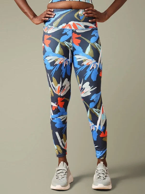 Ath Track 7/8 Leggings Euphora Print Trendy Full-Length Leggings