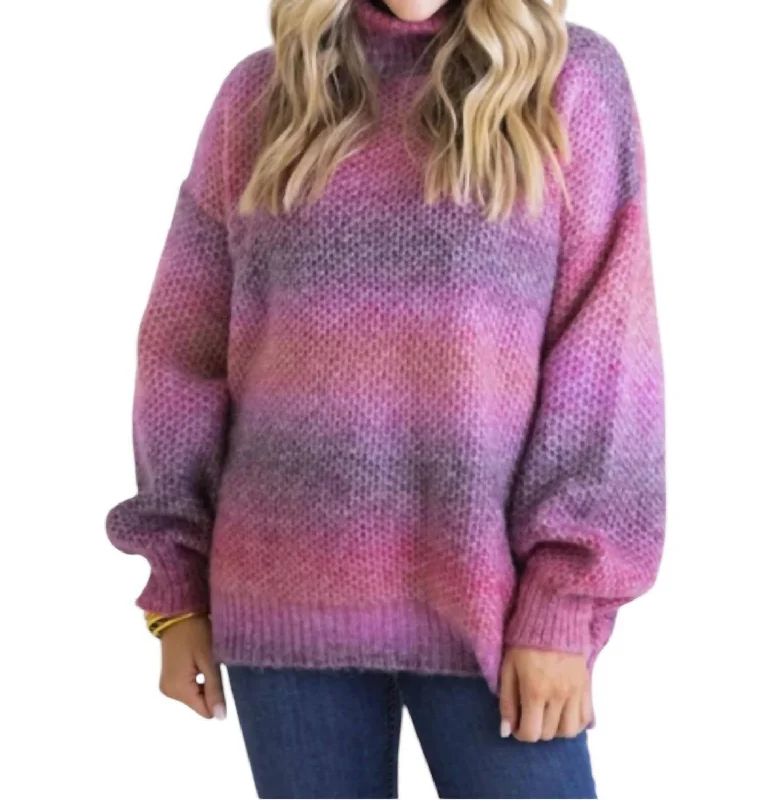 Boho Mix Sweater In Mauve Long Sweater Short Sweater Cropped Sweater