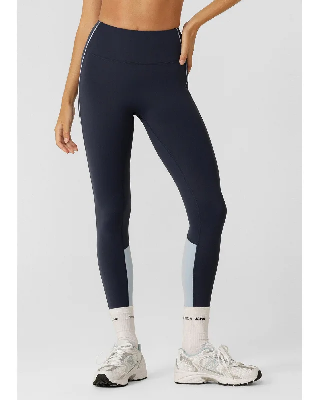 Lorna Jane Oasis Ankle Biter Leggings - Imperial Blue Cozy Bootcut Leggings