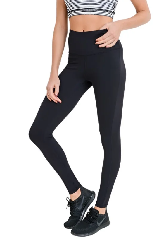 Mono B Essential  Highwaist  Solid Leggings APH2366 Stylish Ankle-Length Leggings