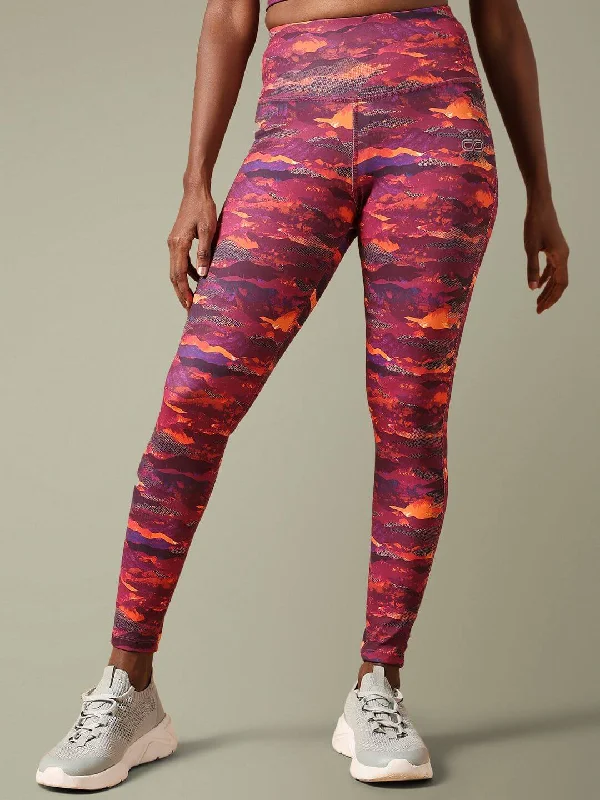 Purple Haze Luxe Leggings Trendy Activewear Leggings