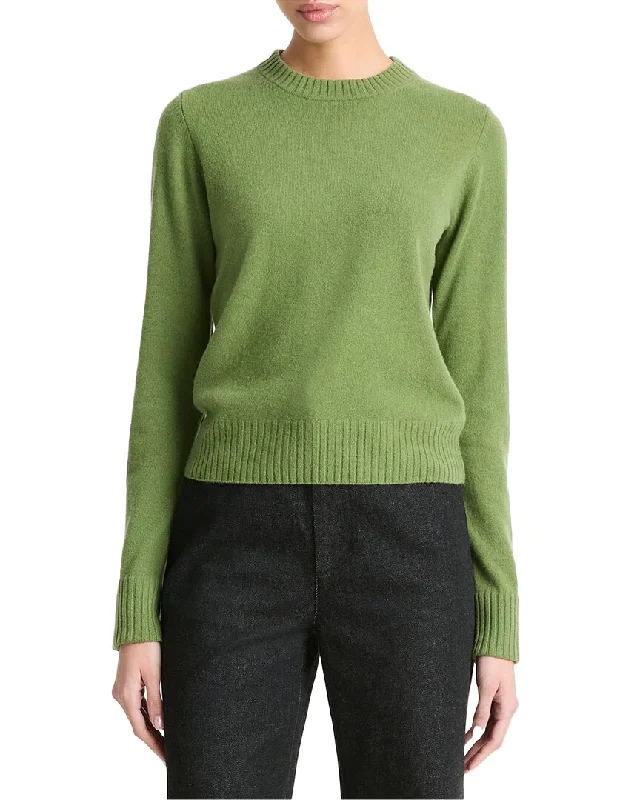 Vince Classic Cashmere Sweater Thin Thick Dense