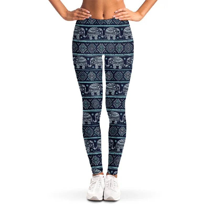 Vintage Indian Tribal Pattern Print Women's Leggings Fashionable Smooth Fit Leggings