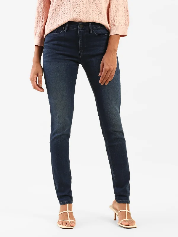 Women's Mid Rise 711 Skinny Fit Jeans Chic Vintage-Inspired Denim Jeans