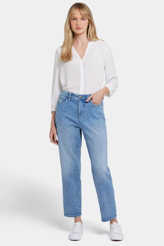 Boyfriend Jeans - Blue Valley Cozy Relaxed Fit Jeans