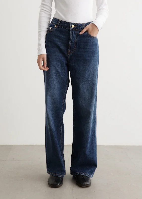 Rigid Denim Izey Jeans Stylish Tapered Fit Jeans