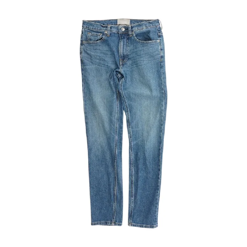 Solid Regular Jeans Casual Wide-Legged Denim Jeans